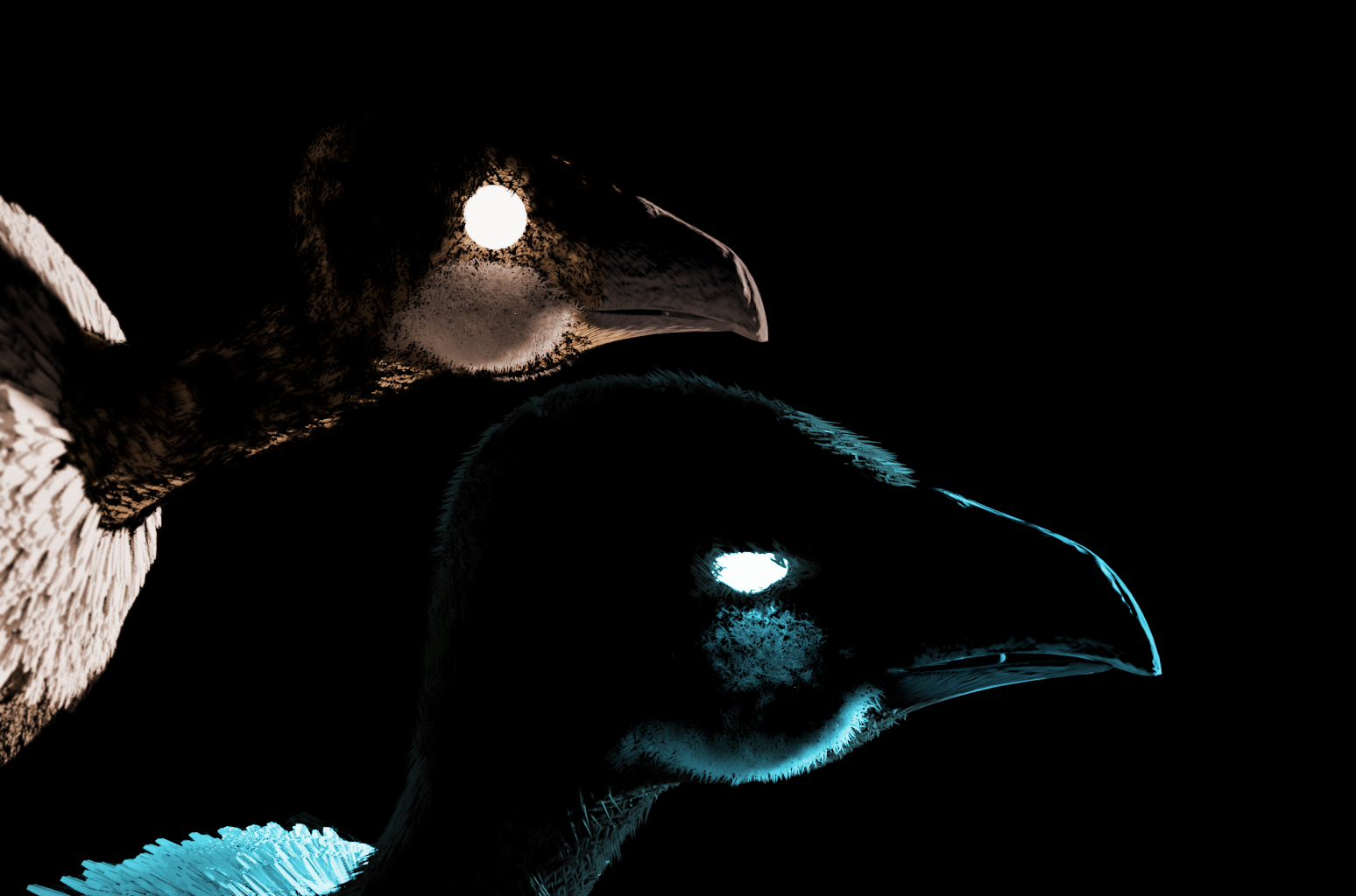 Vultur3s archival 3D artwork