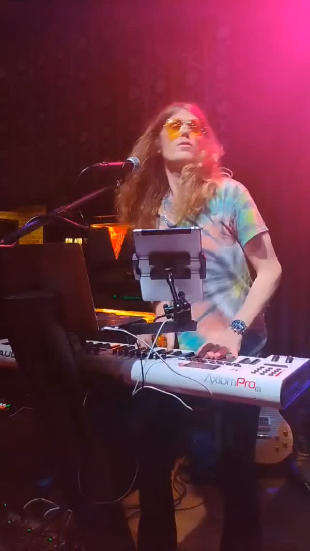Live performance in a club