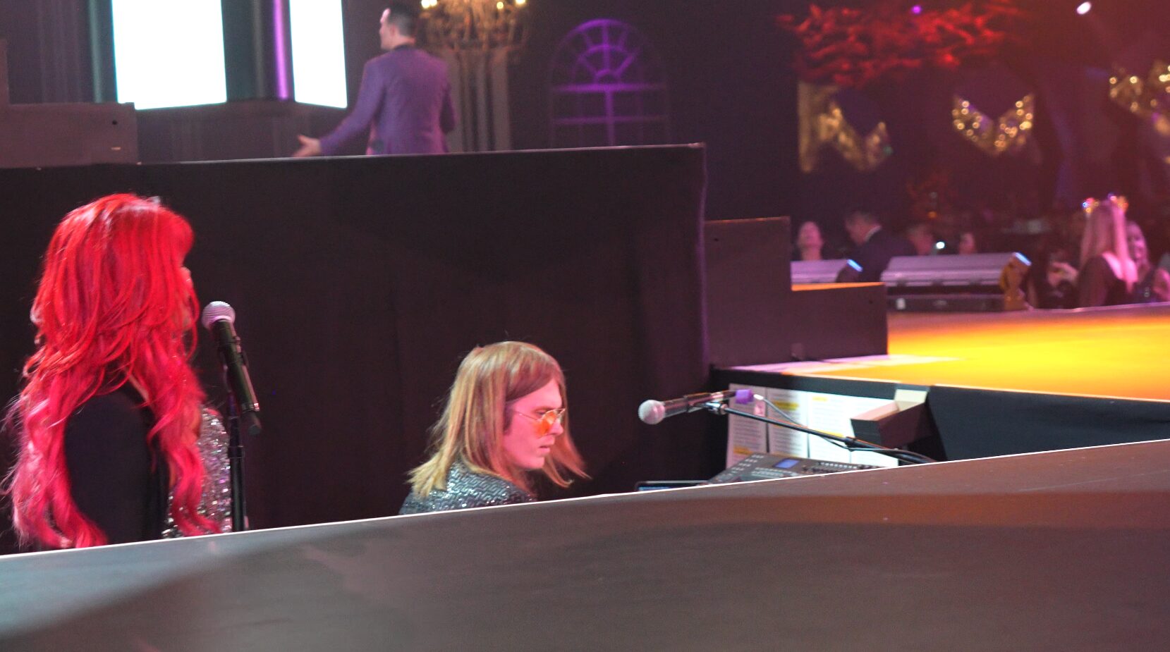 View from the performance pit at ARIA