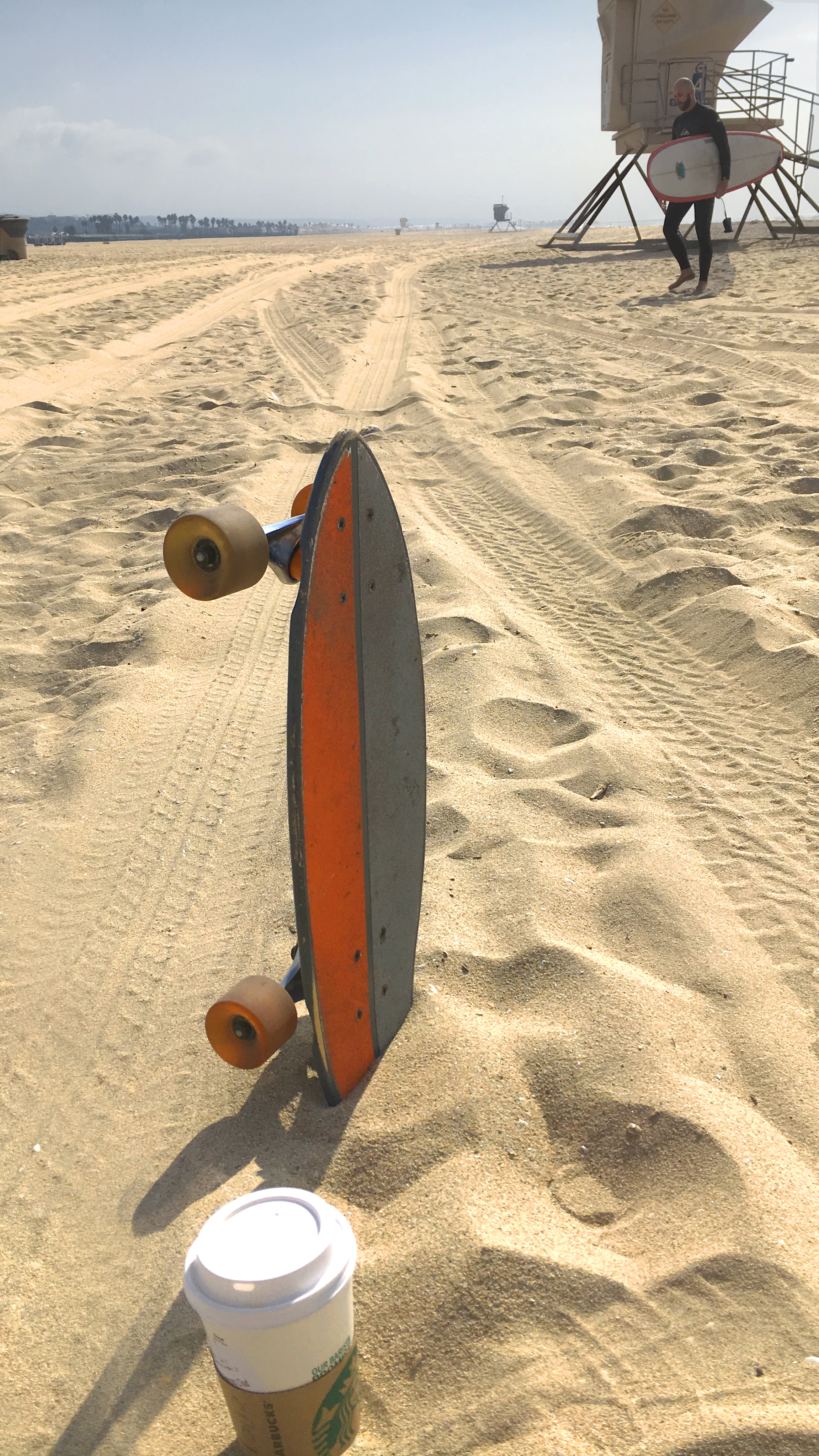 Surf and skateboard archival photograph