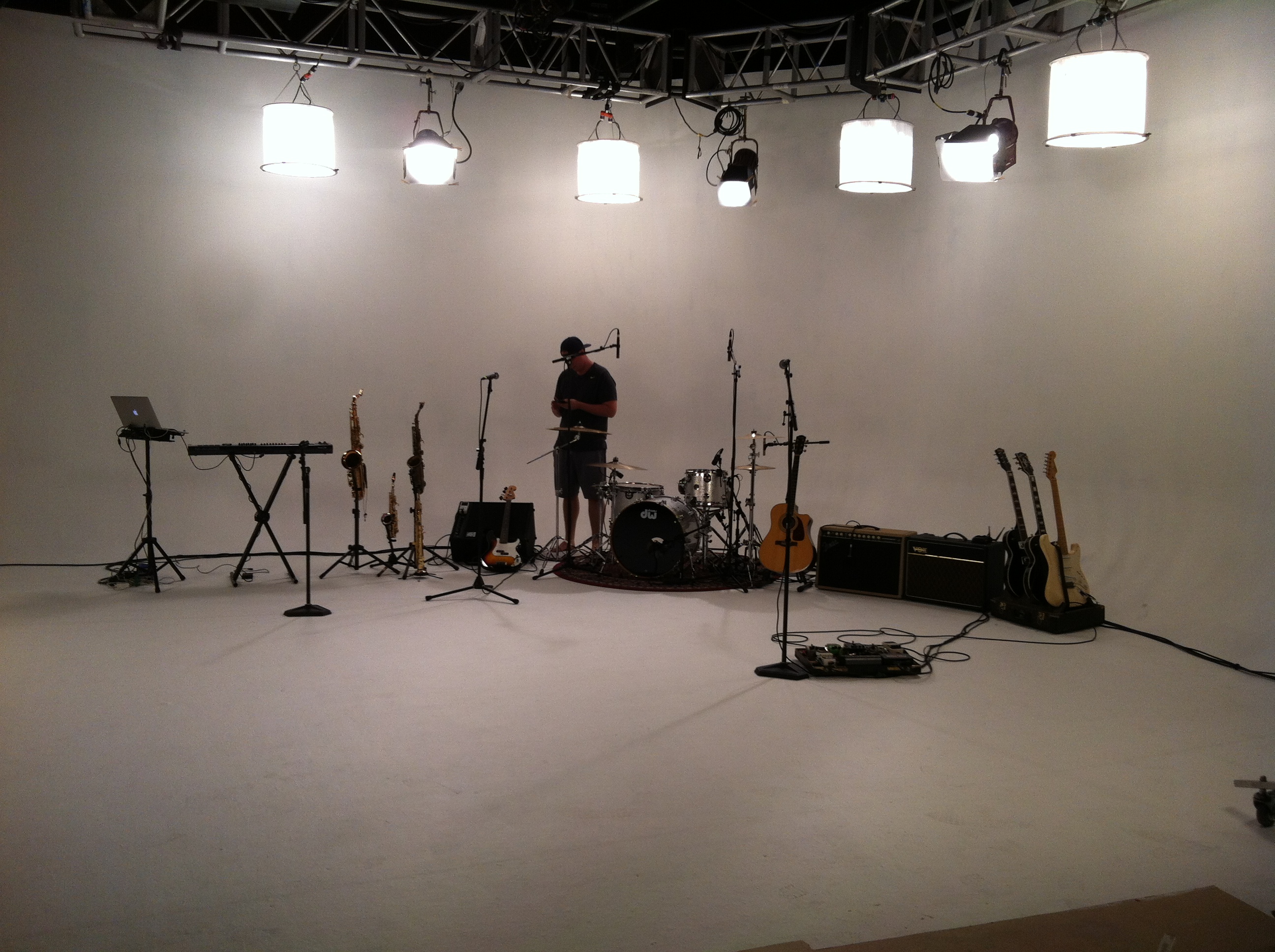 Another photograph from the production set